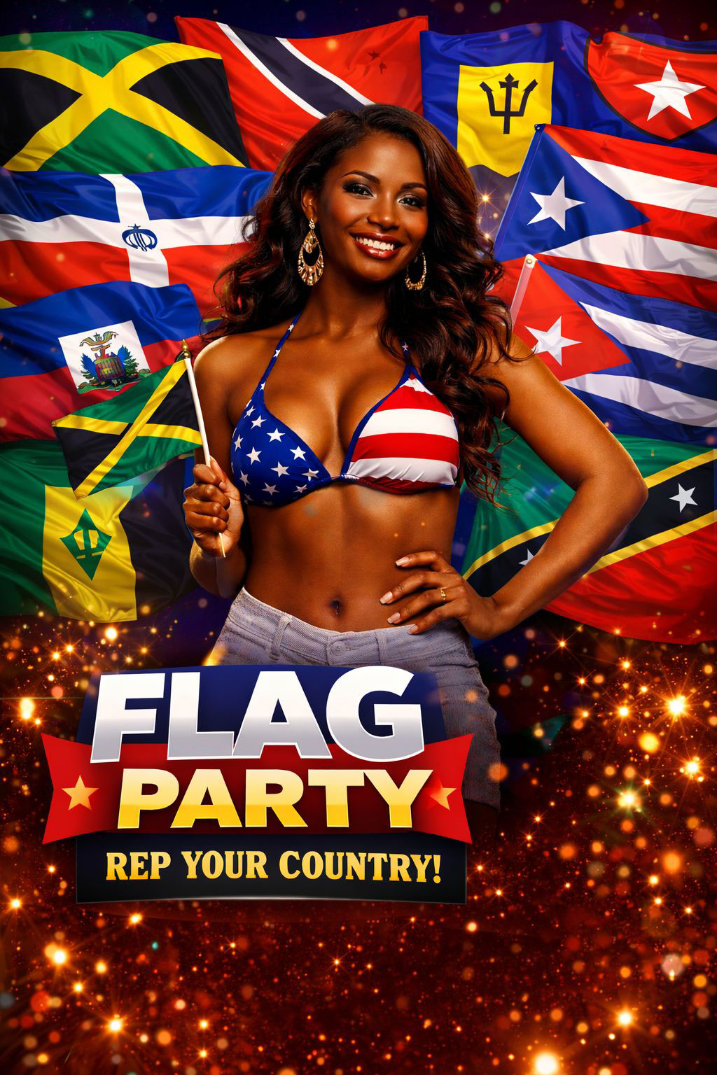 Flag Party — rep your country