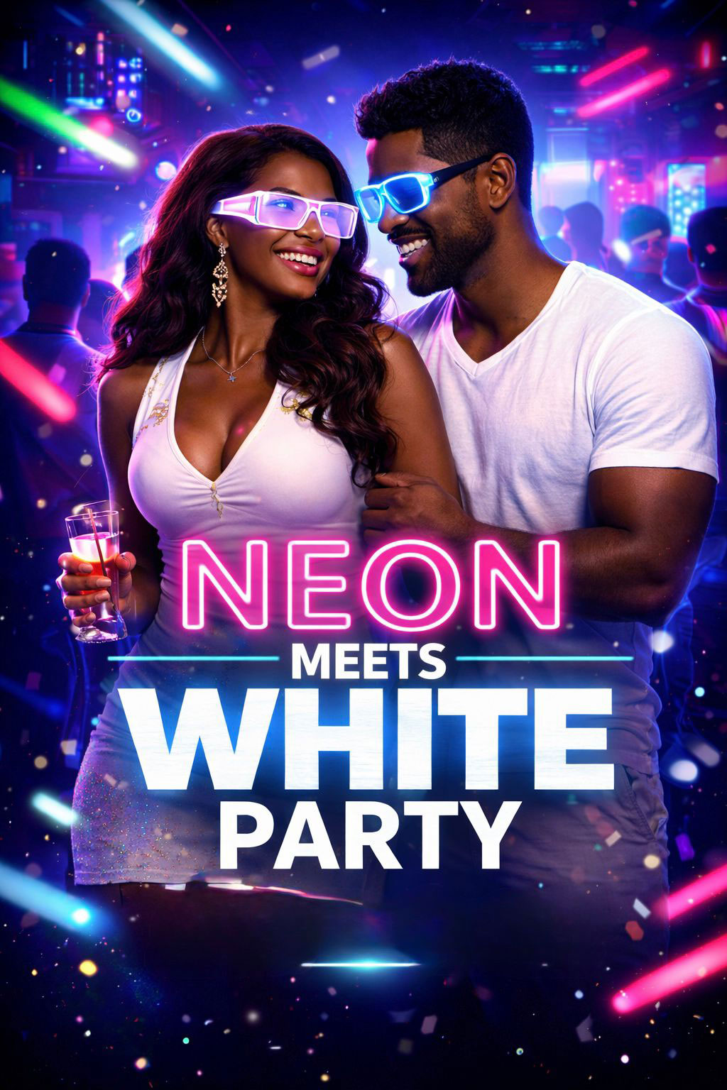 Neon Meets White Party
